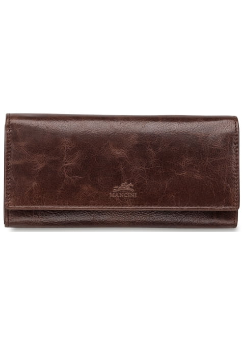 Mancini Leather Goods RFID Secure Trifold Wallet