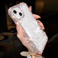 thumbnail image 2 of Funda De Silicona Transparente Con Purpurina Bling Diamond Para iPhone 13/12 Pro Max/11 X/XS/XR/7/8 Plus/SE/3, 2 of 4