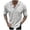 Grey, variant on Men Solid Color Cardigan Short Sleeved V Neck Casual Business Western Trend Jacket