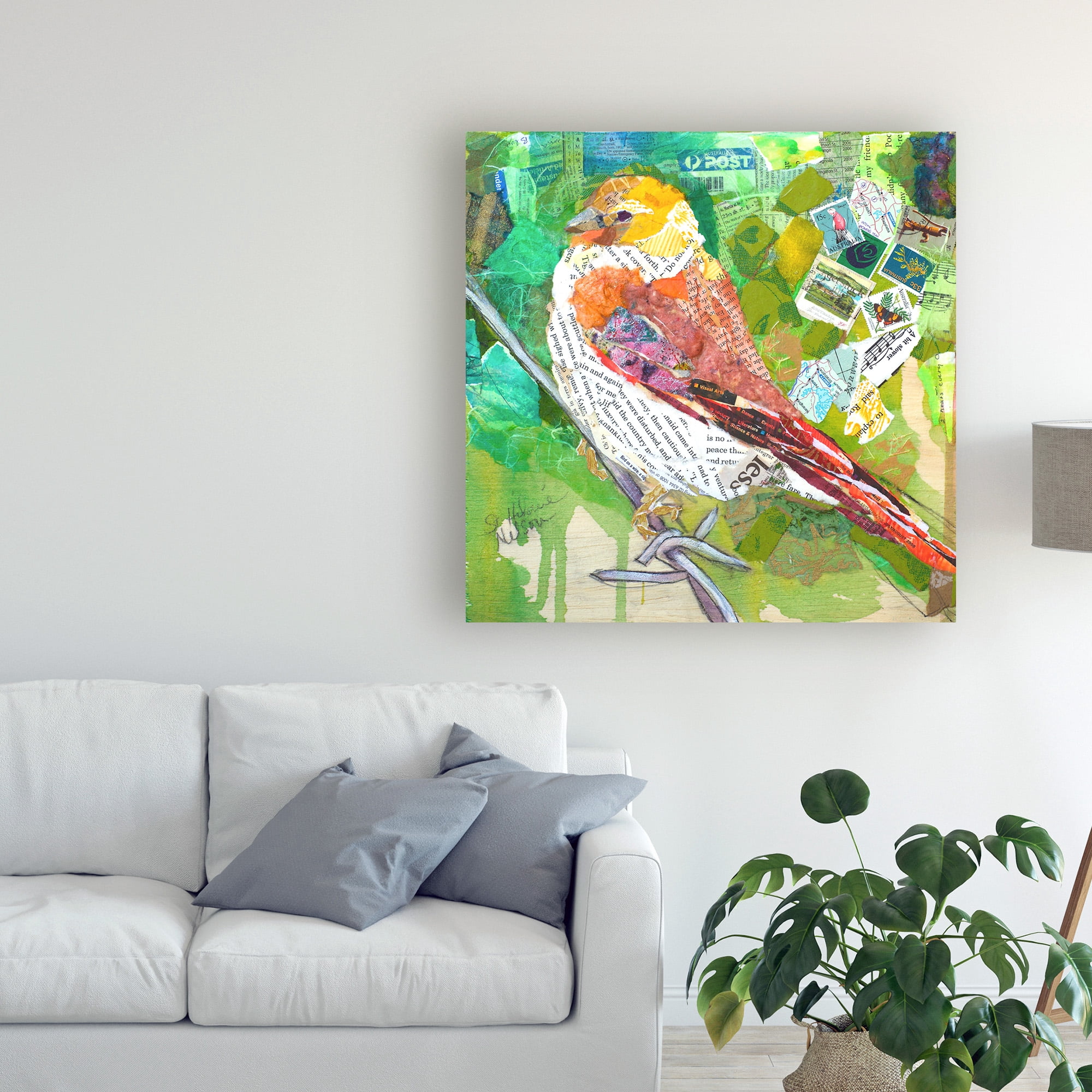 Trademark Fine Art 'Signs of Spring IV' Canvas Art by Elizabeth St. Hilaire