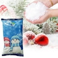 thumbnail image 2 of Less Than 5 Tool Bag Decorations Artificial Snow for Christmas Decorations Snow for Craft Village Displays Instant Snow Dry Plastic Snowflakes for Holiday Decorations Crafts Winter Displays, 2 of 9