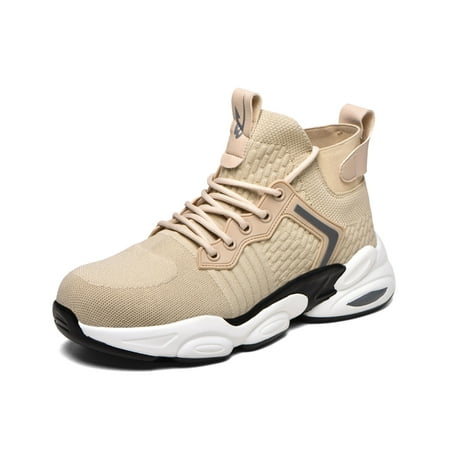 

Steel Toe Shoes for Men Women Indestructible Work Shoes Lightweight Breathable Safety Sneakers Anti-pierce Athletic Hiking Shoes