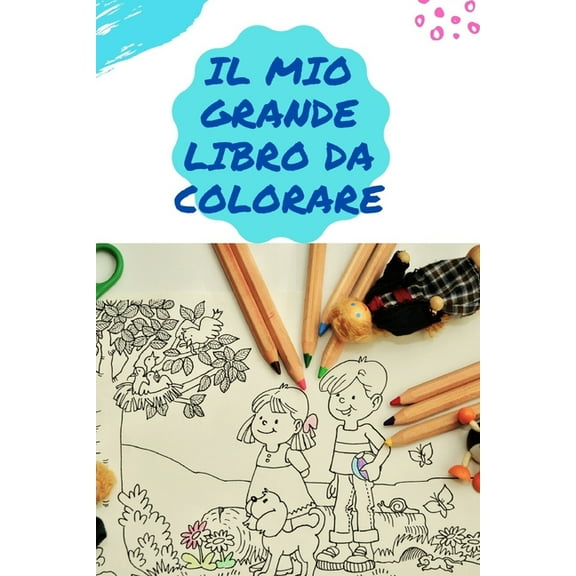 Il Mio Grande Libro Da Colorare: Un libro che contiene tantissimi disegni da colorare per bambini dai 2 anni in su. Ci sono disegni di: animali; castelli; paesaggi e tanto altro. (Paperback)
