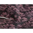 thumbnail image 3 of Ambesonne Floral Quilted Bedspread Set 3 Pcs, Fall Season Leaves Flowers, Twin, Dark Purple and Mauve, 3 of 4