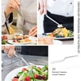 thumbnail image 3 of 5 PCS Plating Tools Culinary Set Contains kitchen tweezers spatula Sauce plating spoon（Golden）, 3 of 7