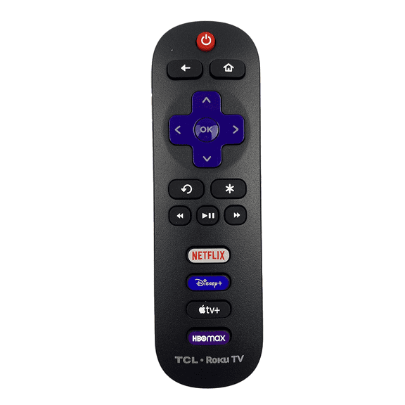 Ceybo Original 21001-00071 Remote Control for TCL Roku Smart TV Includes Netflix, Disney , Apple TV & HBOMax 28S305 32S321 43S325 43S515