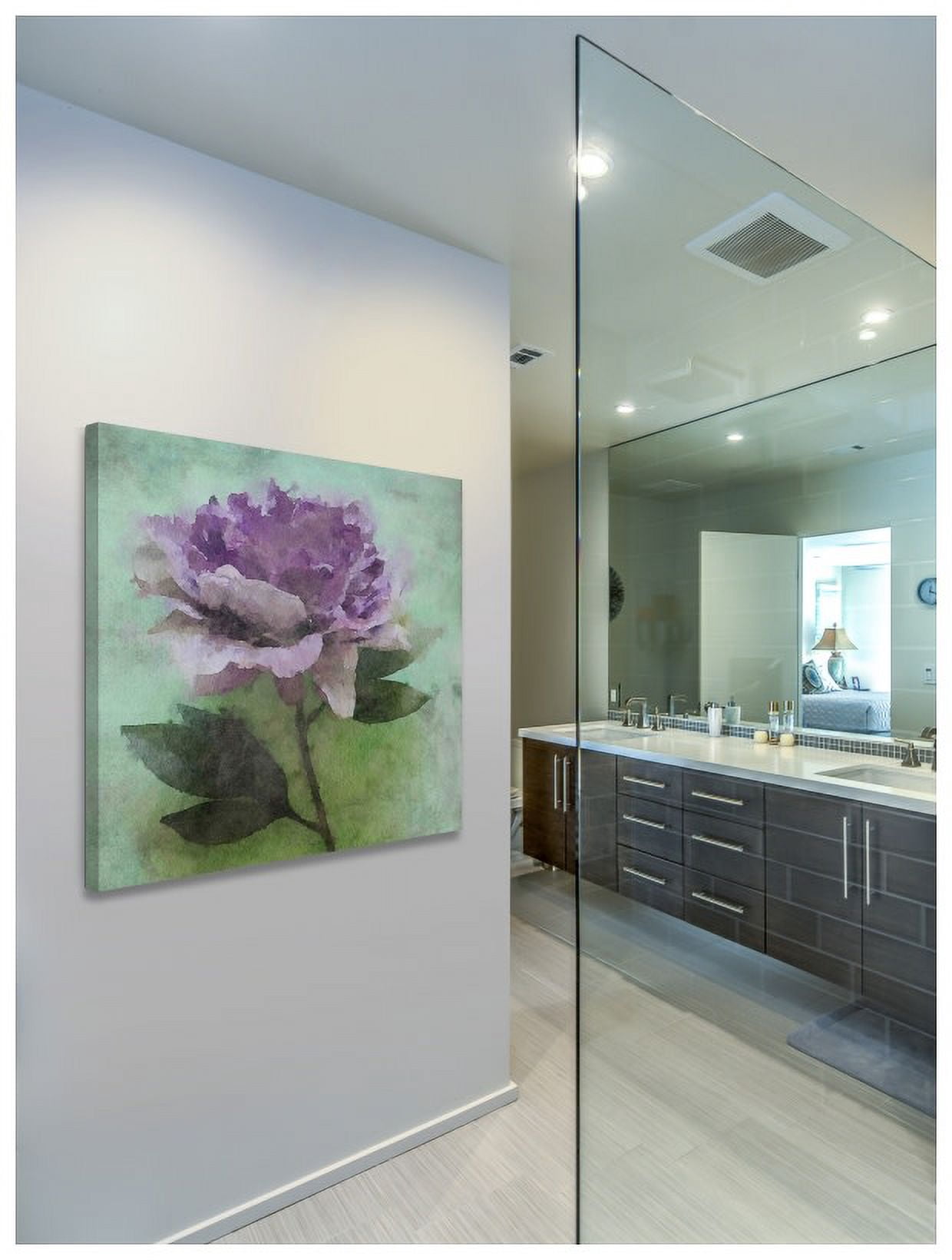 Marmont Hill - "Purple Delight" by Irena Orlov Painting Print on Wrapped Canvas