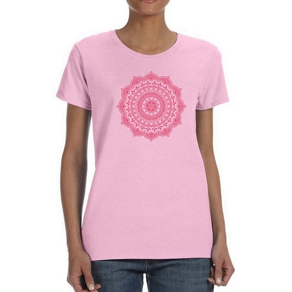 Mandala Design. T-Shirt Women -Smartprints Designs, Female Small
