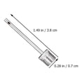 thumbnail image 2 of RUNROTOO 60Set Stainless Steel Air Needle for Balls Inflation Events 1.5x0.3in, 2 of 8