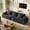 Black, variant on NNSNG 126" Modular Sectional Sofa for Living Room, High-Density Foam Lounge Sofa,2-Seater Couch with 3 Pillows & Anti-Slip Base Design,No Assembly Required, Grey