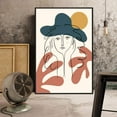 thumbnail image 2 of IDEA4WALL Framed Canvas Art Abstract Illustration Picture Prints for Modern Home Wall Decoration, 2 of 4