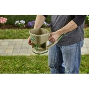 Scotts Whirl Hand-Powered Spreader for Grass Seed, Fertilizer, Salt and Ice Melt