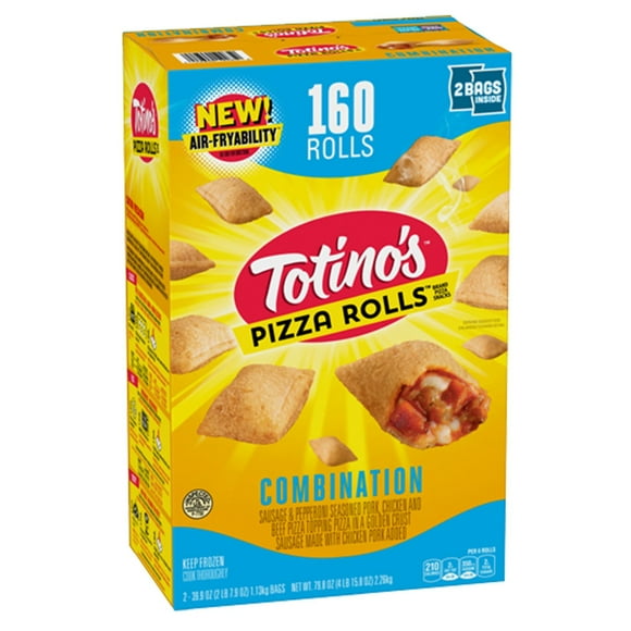 Totino's Combination Pizza Rolls, Frozen 160 ct.