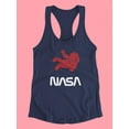 thumbnail image 3 of NASA Nasa Astronaut Silhouette Racerback Tank Women -NASA Designs, Female XX-Large, 3 of 4