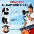 thumbnail image 3 of Megáfono portátil Pyle PA Bullhorn de 30 W con sirena, 3 of 7