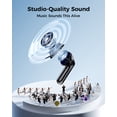 thumbnail image 4 of Wireless Earbuds, Bluetooth 5.4 Headphones, 60H Long Playtime, LED Digital Charging Case, IPX7 Waterproof Sports Earphones, Noise Isolation, Compatible with iPhone Android for Workout Travel, 4 of 9