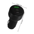 thumbnail image 2 of Raindrops Car Charging Port Aluminum Alloy Threaded Design For Traveling 1Set, 2 of 7