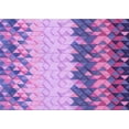 thumbnail image 1 of Ahgly Company Indoor Rectangle Patterned Dark Orchid Purple Area Rugs, 8' x 12', 1 of 6