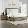 thumbnail image 6 of Steve Silver 2-Drawer NightstandExpertly crafted from oak veneers, solid Asian hardwoods, 6 of 8