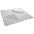 thumbnail image 6 of Ekena Millwork 11 7/8"W x 11 7/8"H Apollo EnduraWall Decorative 3D Wall Panel (10-Pack for 9.79 Sq. Ft.), 6 of 12