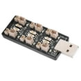 thumbnail image 3 of USB Li-Po  Module, 3.7V 4.20V High Voltage Lithium Battery Charging Boards 600mA 200mA 6 Channel Intelligent With LED Indicators For LiHv For 1S, 3 of 8
