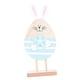thumbnail image 5 of Adornos de conejo de Pascua, decoración de Pascua, figura de conejo coleccionable Azul, 5 of 9