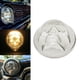 thumbnail image 4 of 2 paquetes de cubiertas de delanteros de automotrices, pantallas de lámparas, montaje automático decorativo 146x146x96 cm kusrkot Cubiertas de faros de calavera, 4 of 8