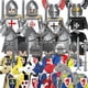 thumbnail image 2 of Bloques de construcción militares, figuras de soldados, regalos, juguetes, armas, la guerra de las rosas, caballeros teutónicos medievales, casco de escudo de caballo de guerra, 2 of 4