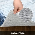 thumbnail image 6 of HOMERRY Washable Rugs 8'x 10' Rug for Living Room Bedroom Rug Modern Bordered Thin Indoor Carpet, Navy, 6 of 6