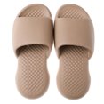 thumbnail image 1 of Ultra-Soft Slippers Macaron Color Non-slip EVA Flip Flop for Summer Bathroom Home Office Solid Color 35-45, 1 of 7