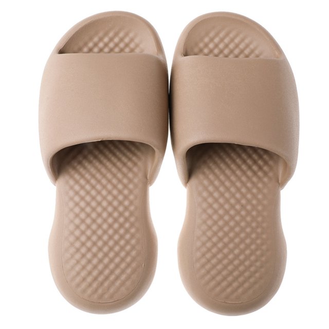 Ultra-Soft Slippers Macaron Color Non-slip EVA Flip Flop for Summer Bathroom Home Office Solid Color 35-45