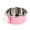 Pink, variant on Pet Dog Puppy Stainless Steel Hanging Food Water Bowl Feeder For Crate Cage