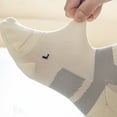 thumbnail image 3 of Men's Professional Mid-Calf Basketball Socks - Thick Sports Socks for Running & Outdoor Activities (One Size, 5 Pairs), 3 of 7