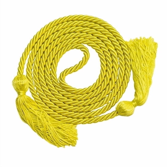 Honors Graduation Academic Honor Cord (Yellow)