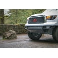 thumbnail image 3 of N-FAB | T071MRDS | M-RDS Front Bumper, 1pc Radius Bumper with integrated silver powder coated aluminum skid plate included, Gloss Black, 07-13 Toyota Tundra, 3 of 3