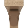 thumbnail image 2 of 5"W x 30"D x 10"H Thin Viola Rough Cedar Woodgrain TimberThane Corbel, Primed Tan, 2 of 6