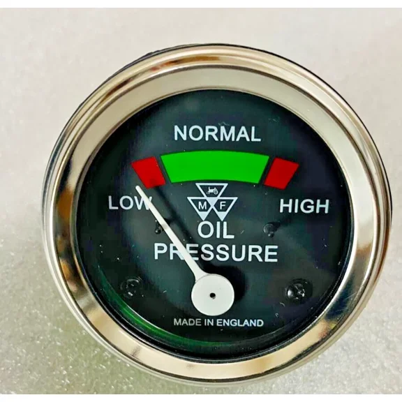 Oil Pressure Gauge Meter for Massey Ferguson Tractors – Fits 135, 245, 510, 525, 620 Models