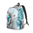 thumbnail image 3 of Sigee Let's go Travel Around the World for Canvas Large Capacity Laptop Backpack for Men and Women, Travel Backpack, 3 of 8