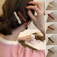 thumbnail image 2 of Exquisite Anti-slip Metal Clip Hair Pin Irregular Wave Decor Side Bangs Clip Styling Tool, 2 of 7