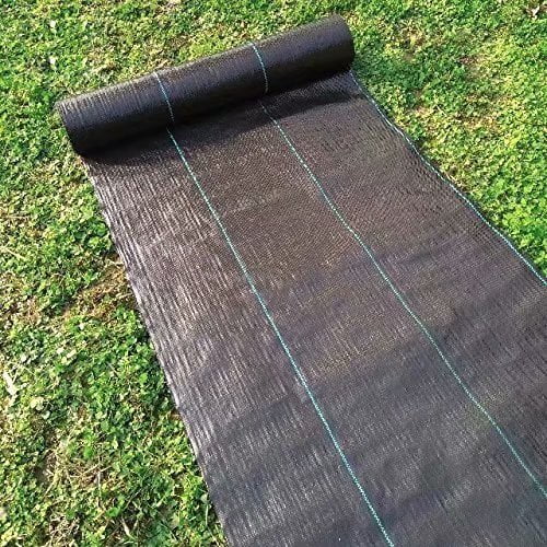 Agfabric Landscape Ground Cover 16x300ft Heavy Pp Woven Weed Barrier With 60pcs Peg Soil Erosion Control And Uv Stabilized Plastic Mulch Weed Block Walmart Com Walmart Com