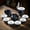 D, variant on 9 Pcs/set Handmade Gaiwan Household Teaware Chinese Palace Luxury Ceramic Tea Set Hand-painted Flower And Bird Porcelain Teapot