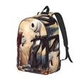 thumbnail image 1 of Goofa The Nightmare Before Christmas Pattern Durable Canvas Daypack - High-Quality Vintage Backpack, Compact & Versatile for Travel and Everyday Use-Medium, 1 of 5
