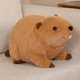 thumbnail image 2 of Peluche de castor realista con grandes dientes frontales. Muñeco de peluche animado. Castor súper realista. Actúa como un animal real. Excelente regalo. 17,7 pulgadas., 2 of 3