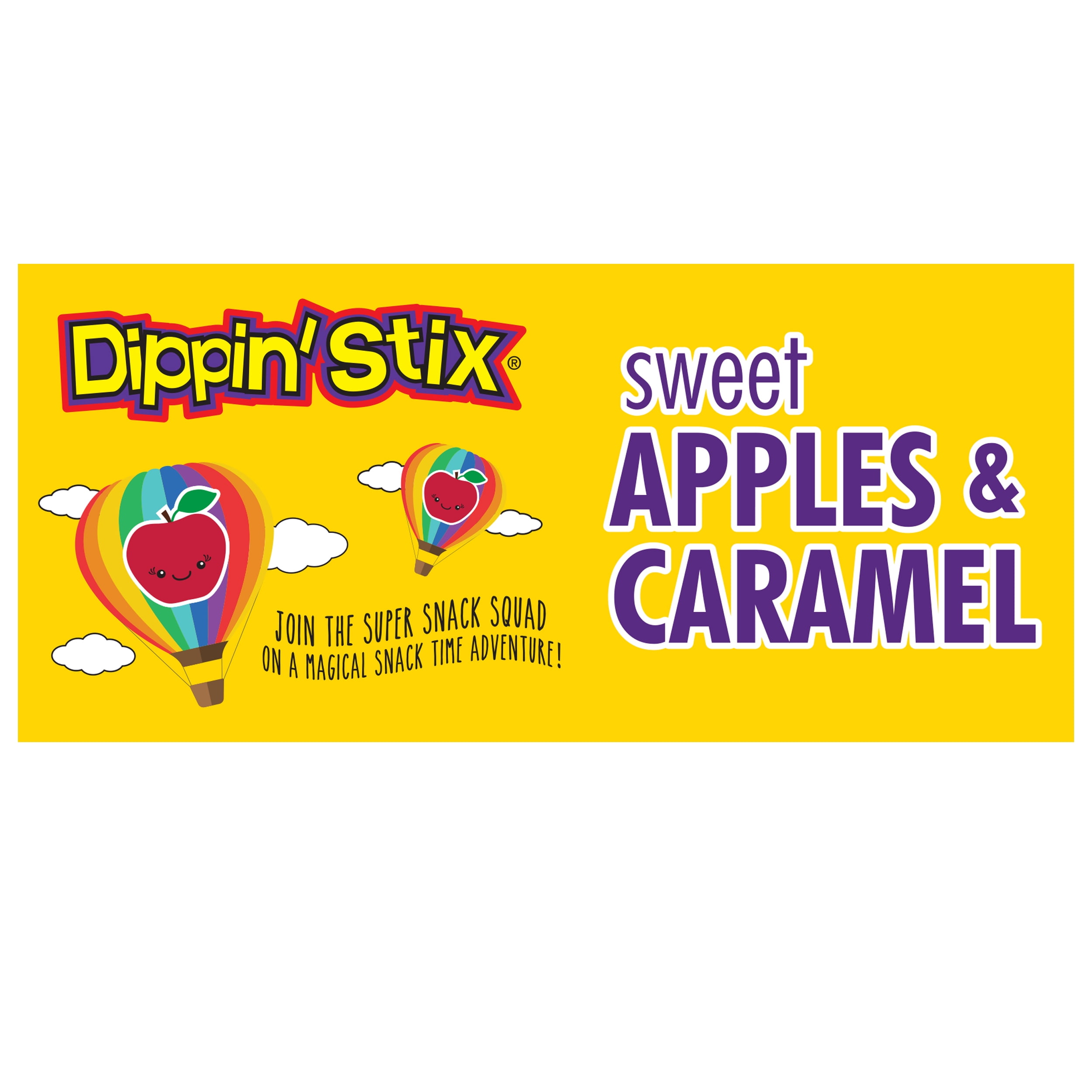 Dippin’ Stix Sweet Apples & Caramel, 2.75oz, 5 Count
