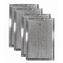Air Filter Factory Replacement for WB06X10309, WB06X10654, WB06X10359, WB02X25388, WB02X32793 GE Microwave Mesh Grease Filter 4-Pack