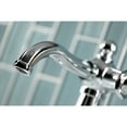 thumbnail image 4 of Kingston Brass KS3541CG Fuller One-Handle Single-Hole Bathroom Faucet with Push Pop-Up Drain, Polished Chrome, 4 of 7