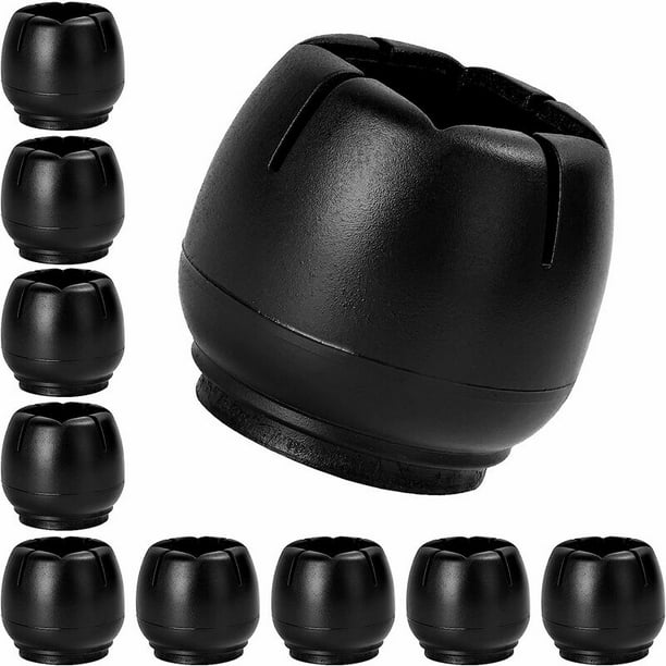 Patas antideslizantes de silicona para mesas y sillas, 32 piezas de tapas de silicona para patas de sillas, tapas para sillas, protectores de patas de sillas, apto para patas de muebles redondas y cu JAMW Sencillez
