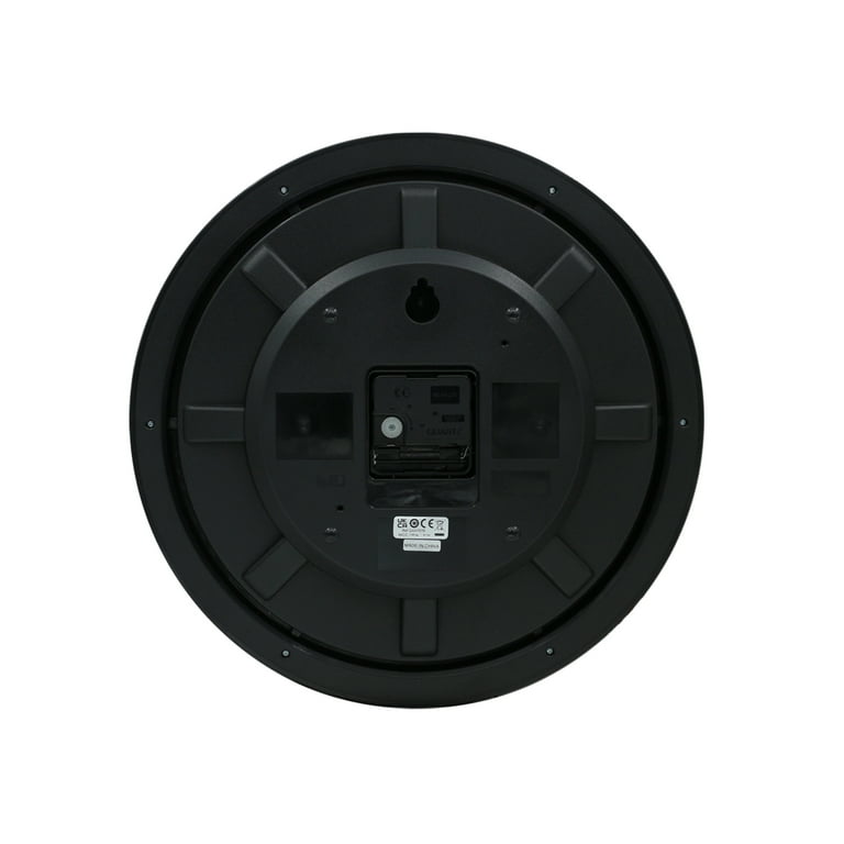 Seiko Yori Wall Clock, Traditional, Round, Brown, Quartz, Analog