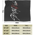 thumbnail image 3 of Stray Kids Blanket Classic Blanket Ultra Soft Micro Fleece Blanket for Bedroom Sofa Comfortable 80"X60", 3 of 5