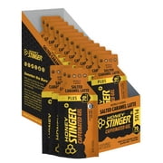 Honey Stinger Organic Caffeinated Energy Gel, Salted Caramel Latte, 1.1 oz, 12 Count Box